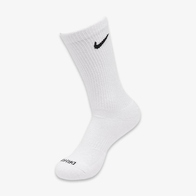 Nike Dri-FIT Everyday Plus Cushioned High Training Crew Socks (6 Pack) White | SOLE SERIOUSS [4]