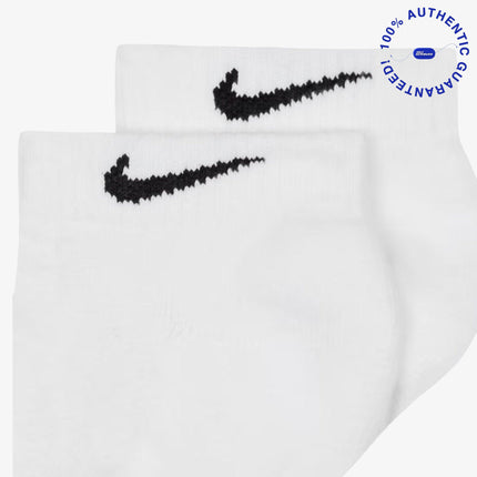 Nike Dri-FIT Everyday Plus Cushioned Training Low Cut Socks (6 Pack) White | SOLE SERIOUSS [4]