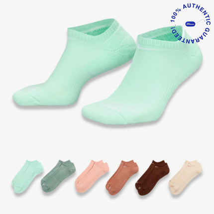 Nike Dri-FIT Everyday Plus Cushioned Training No-Show Socks (6 Pack) Multicolor | SOLE SERIOUSS [1]