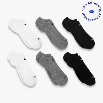 Nike Dri-FIT Everyday Plus Cushioned Training No-Show Socks (6 Pack) Multicolor | SOLE SERIOUSS [3]