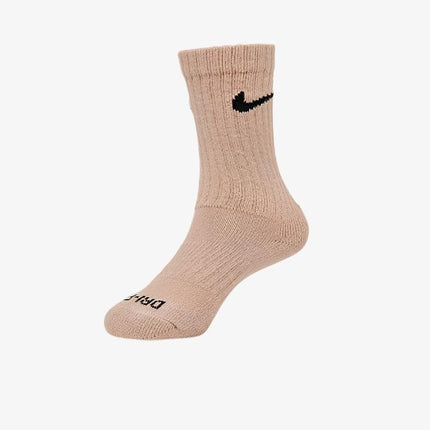 Nike Dri-Fit Cushioned High Crew Socks (6 Pack) Multicolor / Rust Pink (Little Kids) | SOLE SERIOUSS [6]