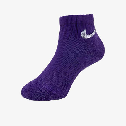 Nike Dri-Fit Cushioned Mid Training Quarter Ankle Socks (6 Pack) Rainbow (Little Kids) | SOLE SERIOUSS [3]