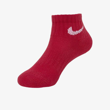 Nike Dri-Fit Cushioned Mid Training Quarter Ankle Socks (6 Pack) Rainbow (Little Kids) | SOLE SERIOUSS [6]