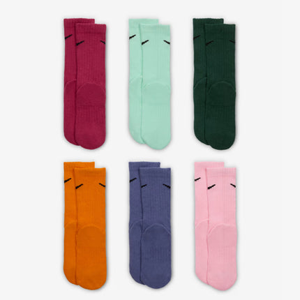 Nike Dri-Fit Performance Basics High Crew Socks (6 Pack) Multicolor (Little Kids) | SOLE SERIOUSS [3]