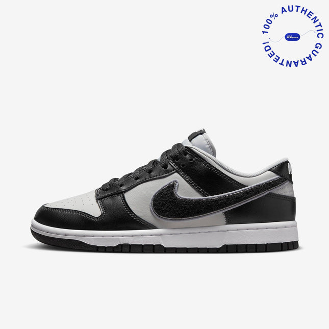 Nike Dunk Low Retro 'Chenille Swoosh Grey Fog' (2022) | SOLE SERIOUSS [1]