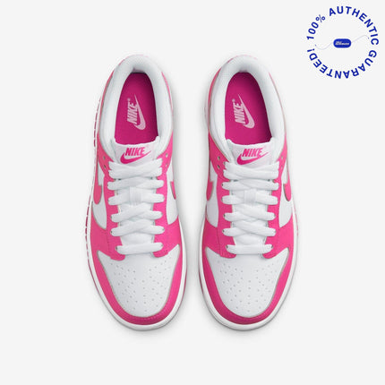 Nike Dunk Low 'White / Laser Fuchsia' (2022) (GS) | SOLE SERIOUSS [4]