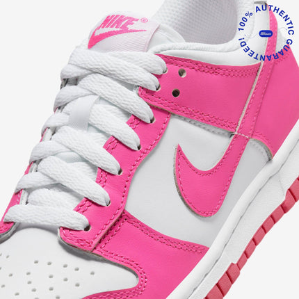 Nike Dunk Low 'White / Laser Fuchsia' (2022) (GS) | SOLE SERIOUSS [6]