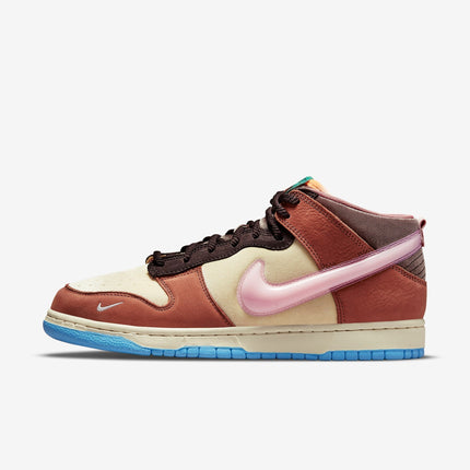 Nike Dunk Mid x Social Status 'Free Lunch Chocolate Milk' (2021) | SOLE SERIOUSS [1]
