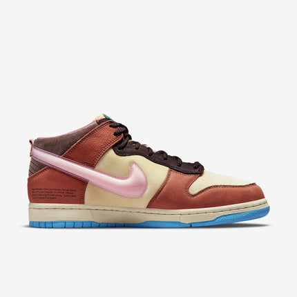 Nike Dunk Mid x Social Status 'Free Lunch Chocolate Milk' (2021) | SOLE SERIOUSS [2]