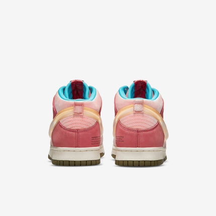 Nike Dunk Mid x Social Status 'Free Lunch Strawberry Milk' (2021) | SOLE SERIOUSS [5]