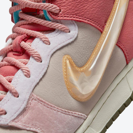Nike Dunk Mid x Social Status 'Free Lunch Strawberry Milk' (2021) | SOLE SERIOUSS [7]