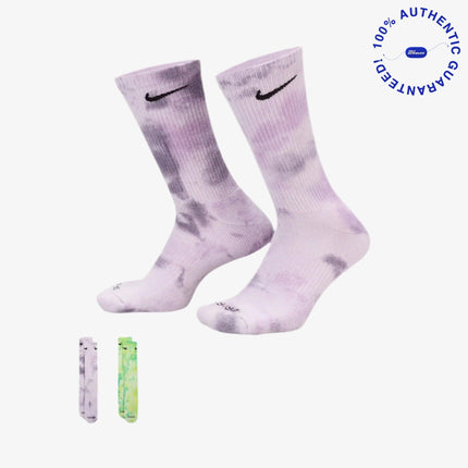 Nike Everyday Plus Cushioned High Crew Socks (2 Pack) Multicolor | SOLE SERIOUSS [1]