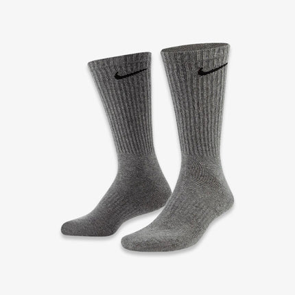 Nike Everyday Plus Cushioned High Training Crew Socks (6 Pack) Carbon Heather Grey SX6897-065 - SOLE SERIOUSS (4)