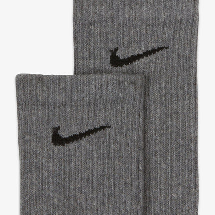 Nike Everyday Plus Cushioned High Training Crew Socks (6 Pack) Carbon Heather Grey SX6897-065 - SOLE SERIOUSS (5)