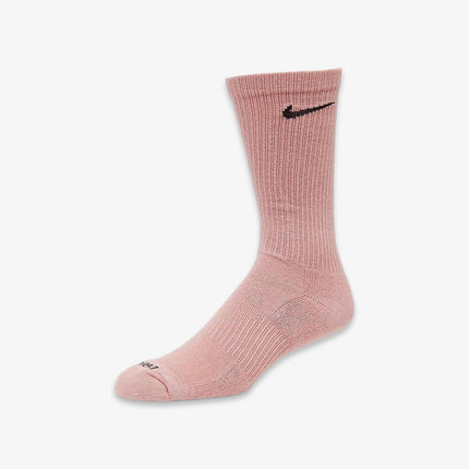 Nike Everyday Plus Cushioned High Training Crew Socks (6 Pack) Multi-Color / Rust Pink - SOLE SERIOUSS (7)