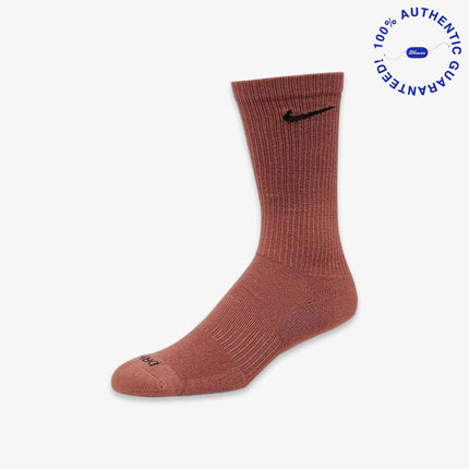 Nike Everyday Plus Cushioned High Training Crew Socks (6 Pack) Multicolor / Rust Pink | SOLE SERIOUSS [5]