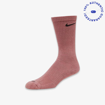 Nike Everyday Plus Cushioned High Training Crew Socks (6 Pack) Multicolor / Rust Pink | SOLE SERIOUSS [6]
