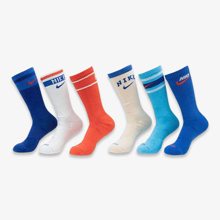 Nike Everyday Plus Cushioned High Training Crew Socks (6 Pack) Retro DX7670-903 - SOLE SERIOUSS (1)