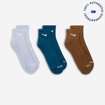 Nike Everyday Plus Cushioned Mid Training Ankle Socks (3 Pack) Multicolor | SOLE SERIOUSS [3]