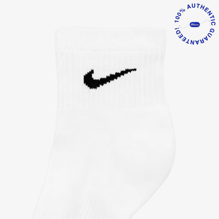 Nike Everyday Plus Cushioned Mid Training Ankle Socks (3 Pack) White | SOLE SERIOUSS [4]