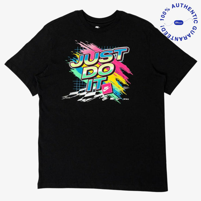 Nike 'Just Do It' Sportswear Tee Black | SOLE SERIOUSS [1]