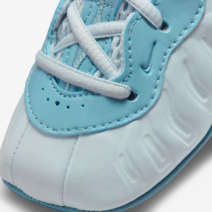 Nike Little Foamposite One 'Aura / Worn Blue' (2022) (Crib Bootie) | SOLE SERIOUSS [6]