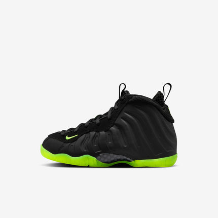 Nike Little Foamposite One 'Black / Volt Neon Green' (2025) (PS) | SOLE SERIOUSS [1]