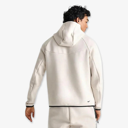 Nike NSW Tech Fleece Windrunner Full Zip-Up Hooded Jacket Light Orewood Brown / Black (Mens) | SOLE SERIOUSS [3]