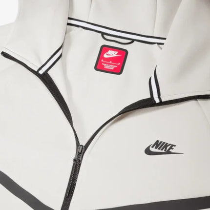 Nike NSW Tech Fleece Windrunner Full Zip-Up Hooded Jacket Light Orewood Brown / Black (Mens) | SOLE SERIOUSS [6]