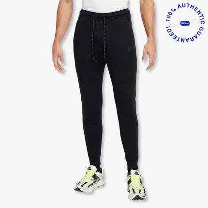 Nike NSW Tech Fleece Windrunner Full Zip-Up Hooded Jacket and Jogger Sweatpants Black (Full Suit) (Mens) | SOLE SERIOUSS [13]