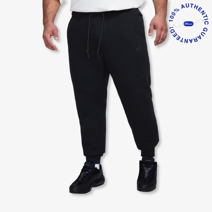 Nike NSW Tech Fleece Windrunner Full Zip-Up Hooded Jacket and Jogger Sweatpants Black (Full Suit) (Mens) | SOLE SERIOUSS [18]