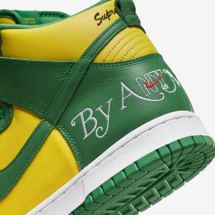 Nike SB Dunk High OG QS x Supreme 'By Any Means Necessary Brazil' (2022) | SOLE SERIOUSS [7]