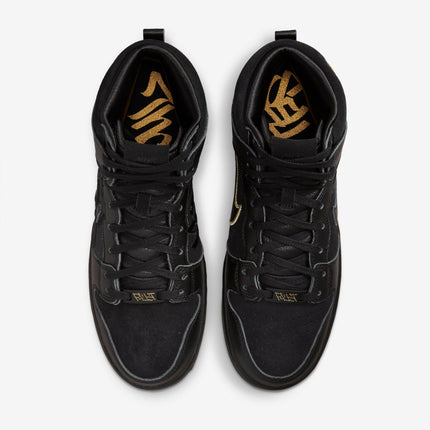 Nike SB Dunk High Pro QS x Faust 'Black / Metallic Gold' (2022) | SOLE SERIOUSS [4]