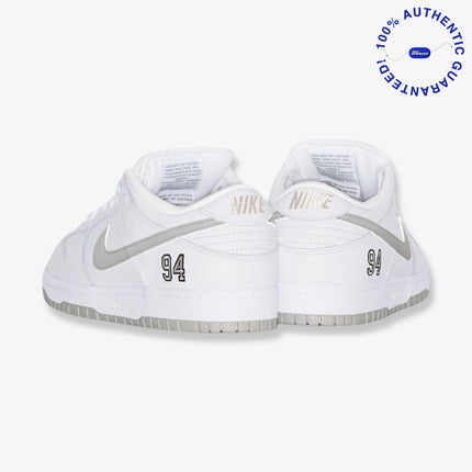 Nike SB Dunk Low OG QS x Supreme 'White / Metallic Silver' (2025) | SOLE SERIOUSS [2]