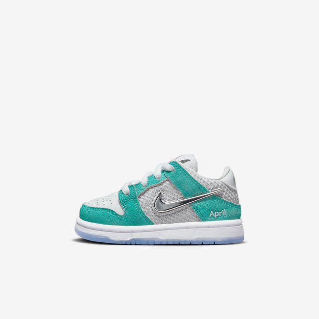 Nike SB Dunk Low Pro QS x April Skateboards 'Turbo Green' (2023) (TD) | SOLE SERIOUSS [1]