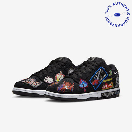 Nike SB Dunk Low Pro QS x Neckface 'Black' (2022) | SOLE SERIOUSS [2]