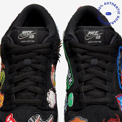Nike SB Dunk Low Pro QS x Neckface 'Black' (2022) | SOLE SERIOUSS [6]
