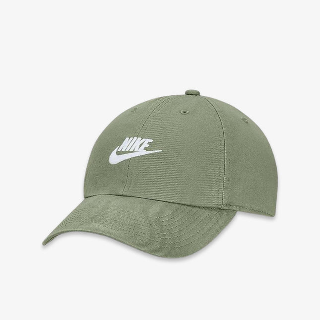 Nike Sportswear Heritage86 Futura Adjustable Hat Oil Green - SOLE SERIOUSS (1)