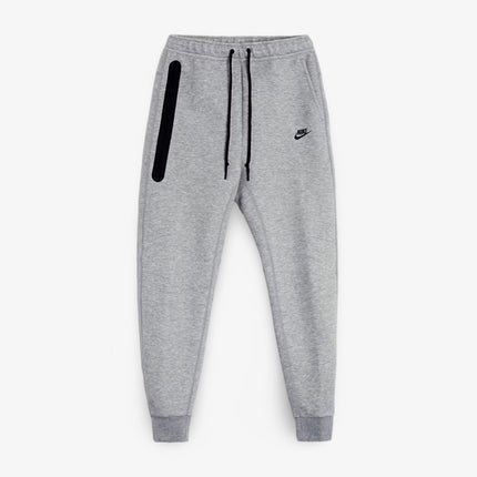Nike Sportswear Tech Fleece Full-Zip Hoodie & Joggers Dark Heather Grey / Black (Set) - SOLE SERIOUSS (3)