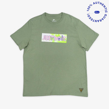 Nike T-Shirt 'Just Do It / Beach Party' Green | SOLE SERIOUSS [1]