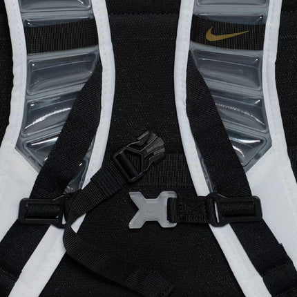 nike air backpack white and gold Nike Varsity Elite Backpack (32L) White / Metallic Gold – SOLE SERIOUSS