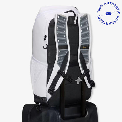 Nike Varsity Elite Backpack (32L) White / Metallic Gold | SOLE SERIOUSS [11]
