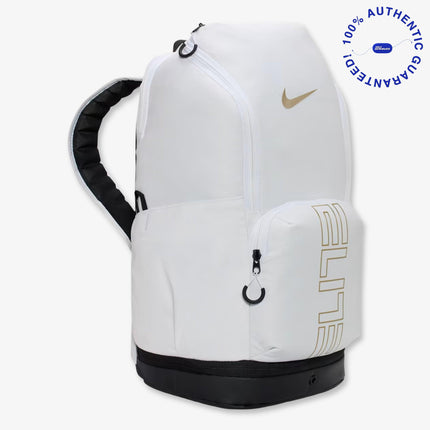 Nike Varsity Elite Backpack (32L) White / Metallic Gold | SOLE SERIOUSS [2]