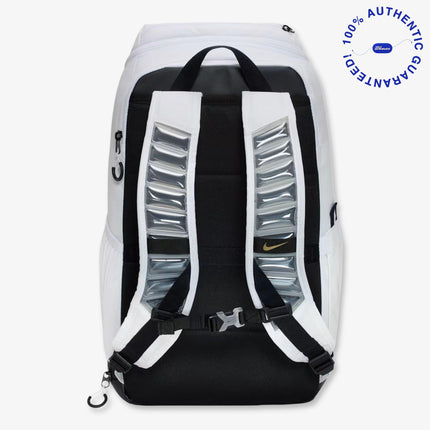 Nike Varsity Elite Backpack (32L) White / Metallic Gold | SOLE SERIOUSS [3]