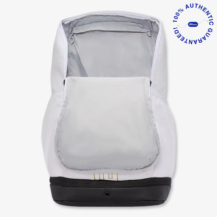 Nike Varsity Elite Backpack (32L) White / Metallic Gold | SOLE SERIOUSS [4]