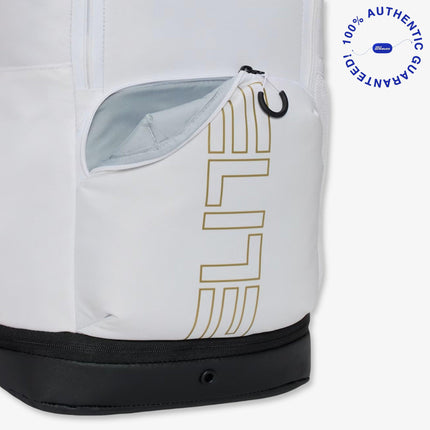 Nike Varsity Elite Backpack (32L) White / Metallic Gold | SOLE SERIOUSS [6]