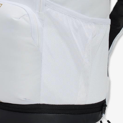 nike air backpack white and gold Nike Varsity Elite Backpack (32L) White / Metallic Gold – SOLE SERIOUSS