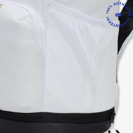 Nike Varsity Elite Backpack (32L) White / Metallic Gold | SOLE SERIOUSS [8]