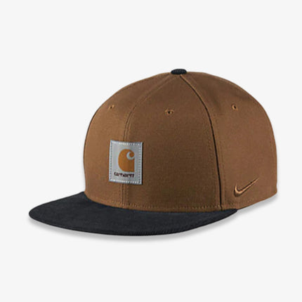 Nike x Carhartt WIP NRG Pro 6-Panel Adjustable Snapback Cap Brown (FW18) | SOLE SERIOUSS [1]