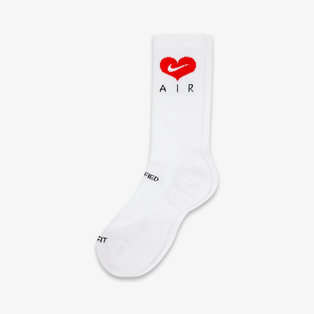 Nike x Drake Certified Lover Boy Dri-FIT Socks 'Heart' White FW20 - SOLE SERIOUSS (1)